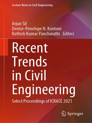 cover image of Recent Trends in Civil Engineering